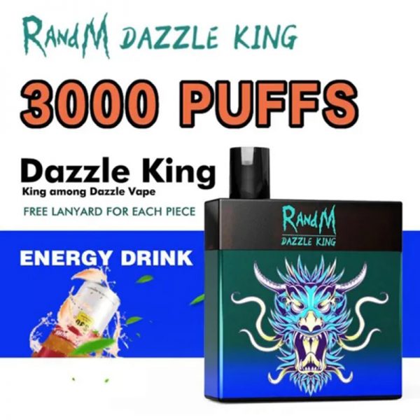 RandM Dazzle King Disposable Vape Pod Device Wholesale (3000 Puffs) - Image 6