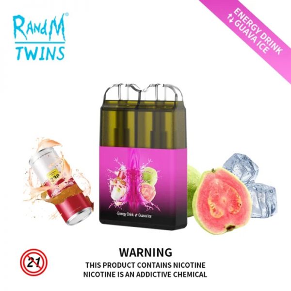 RandM Twins Disposable Vape Pod Device Wholesale (Rechargeable 6000 Puffs) - Image 5