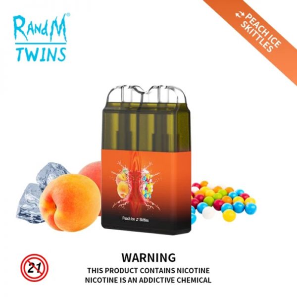 RandM Twins Disposable Vape Pod Device Wholesale (Rechargeable 6000 Puffs) - Image 4