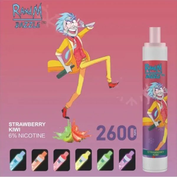 RandM Dazzle Pro Disposable Vape Pod Device Wholesale (2600 Puffs) - Image 6
