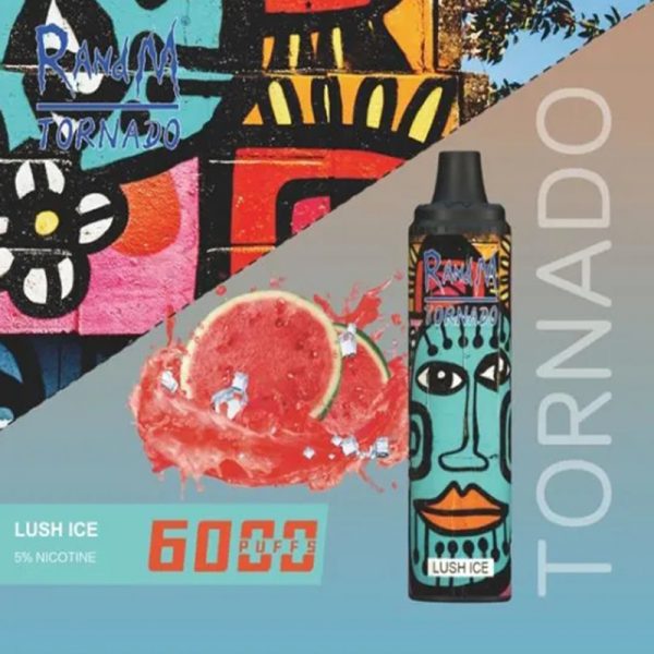 RandM Tornado Disposable Vape Pod Device Wholesale (Rechargeable 6000 Puffs) - Image 6