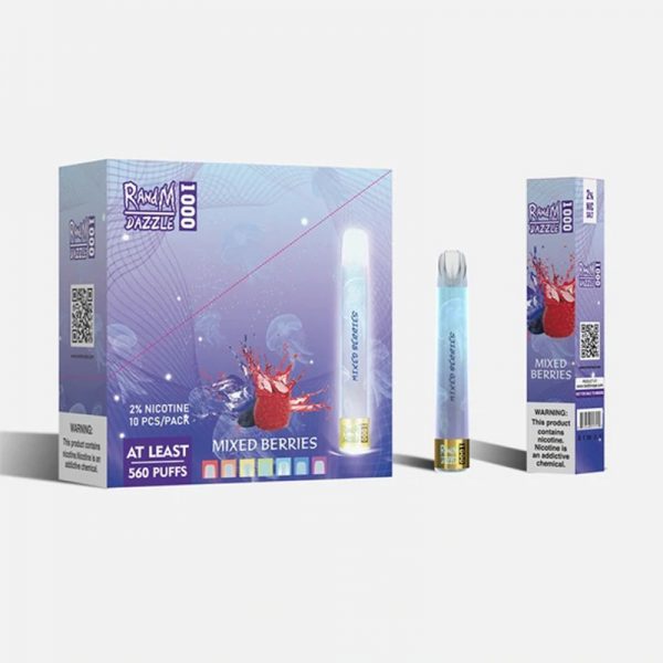 RandM Dazzle Disposable Vape Pod Device Wholesale (1000 Puffs) - Image 9
