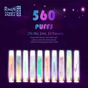 RandM Dazzle Disposable Vape Pod Device Wholesale (1000 Puffs)