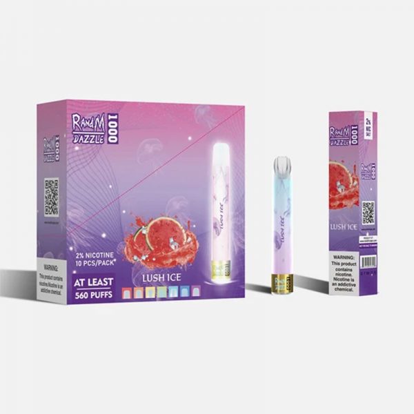 RandM Dazzle Disposable Vape Pod Device Wholesale (1000 Puffs) - Image 10