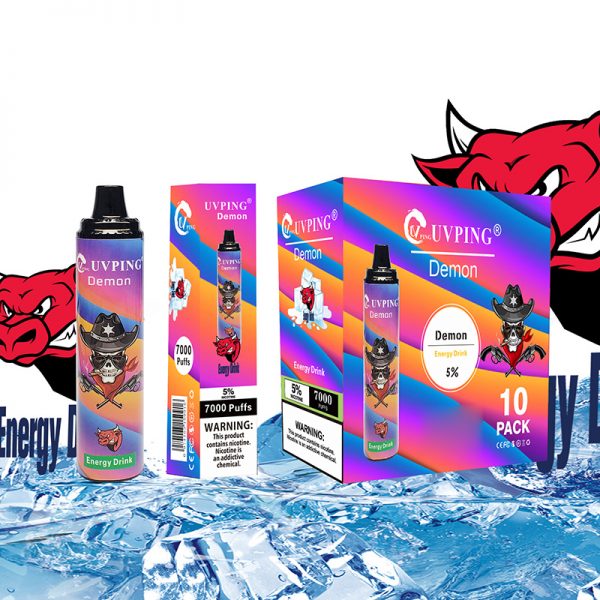 Uvping Demon Disposable Vape Pod Device Wholesale (7000 Puffs) - Image 6