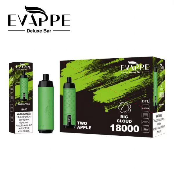 Hot Sale Evappe Deluxe Bar 18000 Puffs 10 Flavours Vape Pen - Image 3