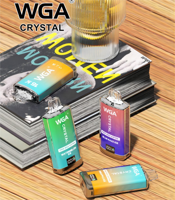 WGA Crystal Extra15000 Puffs Pro Max Rechargeable Disposable Vape - Image 4