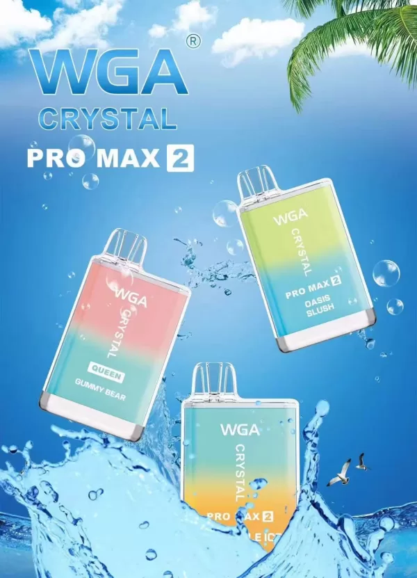 Wga Crystal Pro Max 2 Fashion Design 6000 Puffs Vape pen - Image 5