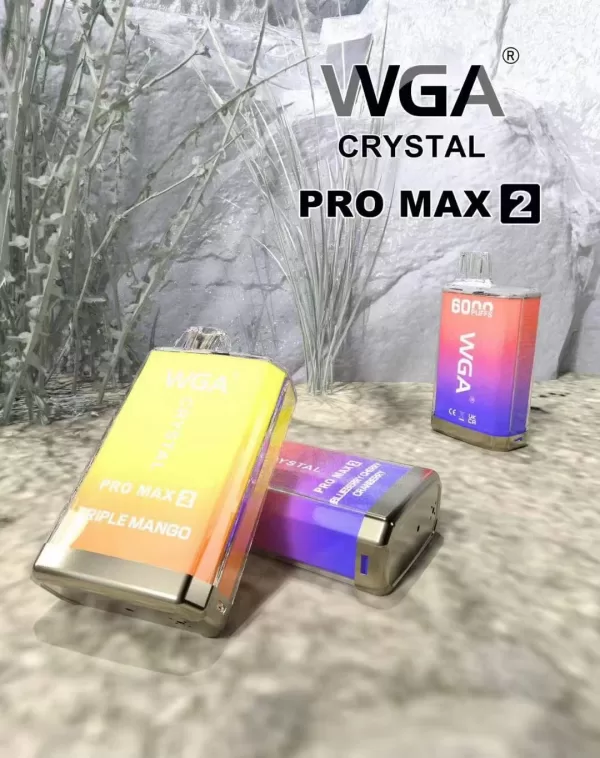 Wga Crystal Pro Max 2 Fashion Design 6000 Puffs Vape pen - Image 8