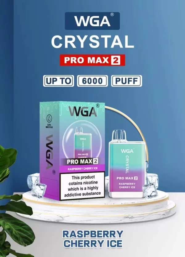 Wga Crystal Pro Max 2 Fashion Design 6000 Puffs Vape pen - Image 9