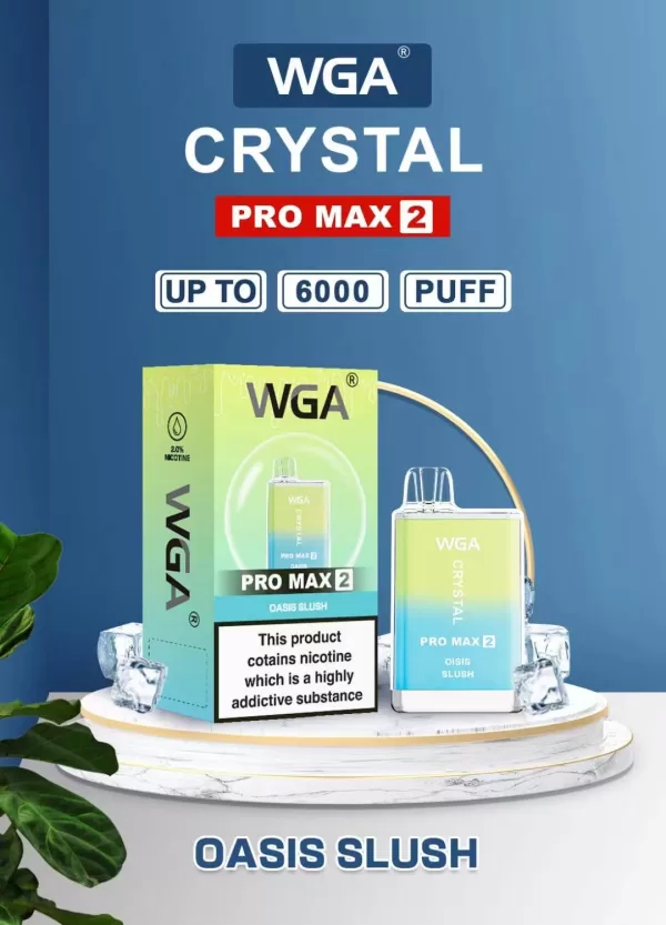 Wga Crystal Pro Max 2 Fashion Design 6000 Puffs Vape pen - Image 10