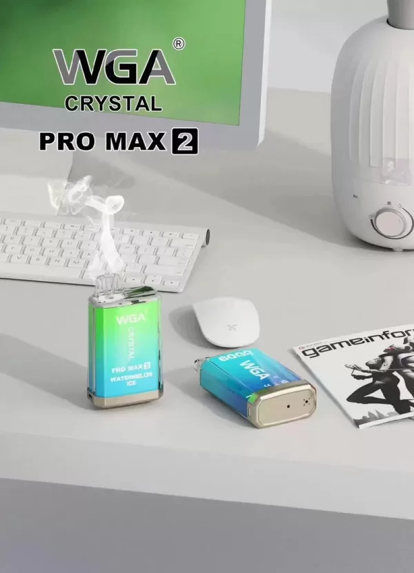 Wga Crystal Pro Max 2 Fashion Design 6000 Puffs Vape pen - Image 7
