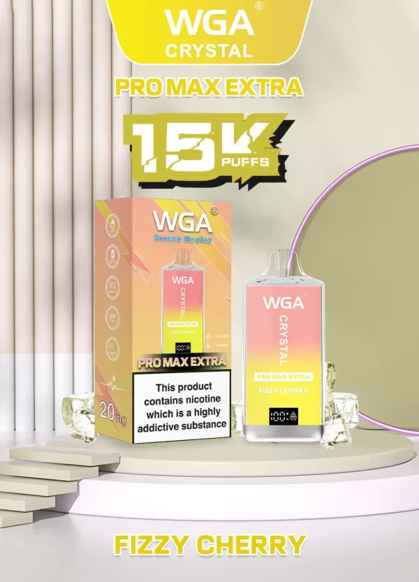 WGA Crystal Extra15000 Puffs Pro Max Rechargeable Disposable Vape - Image 28