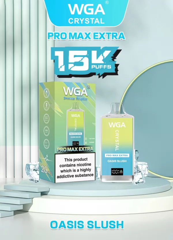 WGA Crystal Extra15000 Puffs Pro Max Rechargeable Disposable Vape - Image 32