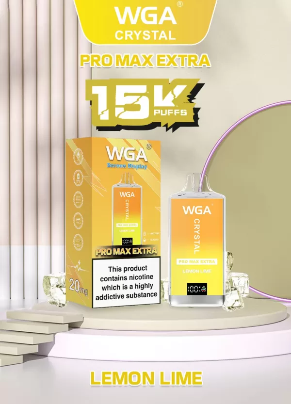 WGA Crystal Extra15000 Puffs Pro Max Rechargeable Disposable Vape - Image 33