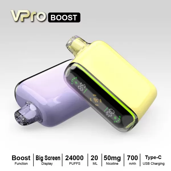 Vpro Boost Disposable Vape 24K Puff Electronic Cigarette - Image 7