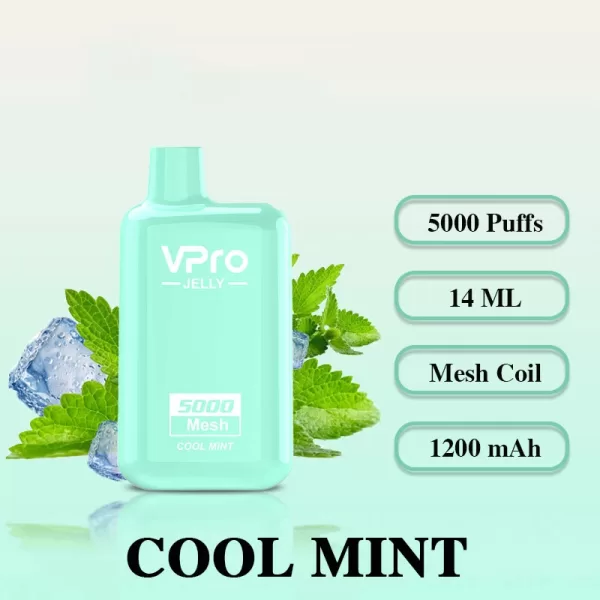 Vpro Jelly 5000 puffs E Cigarettes Rechargeable Disposable Vape - Image 21