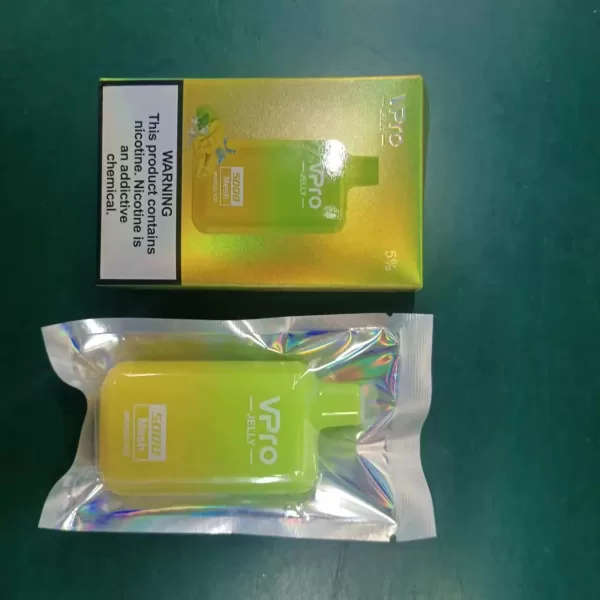 Vpro Jelly 5000 puffs E Cigarettes Rechargeable Disposable Vape - Image 10