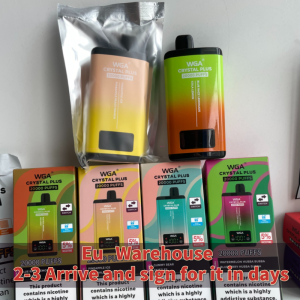 EU Warehouse Double Flavors Wga Crystal 20K puff Smart plus vape
