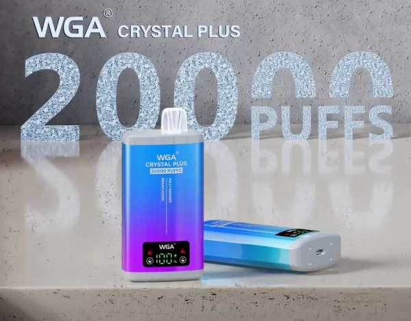 EU Warehouse Double Flavors Wga Crystal 20K puff Smart plus vape - Image 4