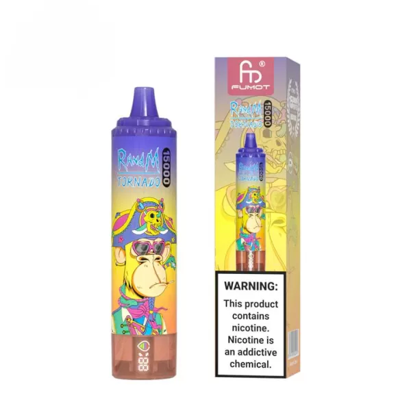 Special offer :  Fumot Randm Tornado 15000 puffs vape (10 pcs) - Image 19