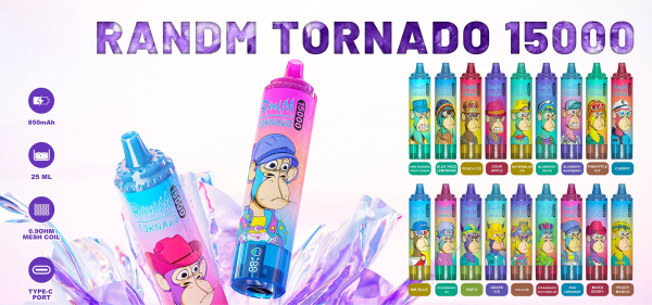 Special offer :  Fumot Randm Tornado 15000 puffs vape (10 pcs) - Image 2