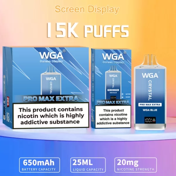 Special offer : WAG crystal pro max extra 15000 puffs (10 psc) - Image 3