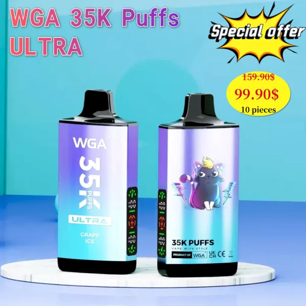 Special offer : WGA ULTRA 35K Puffs vape (10pcs)